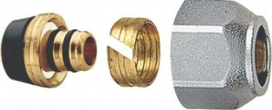 Brass Form Pipe Niple Fittings 16mm Φ16X2
