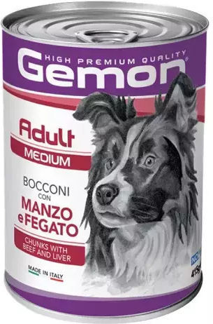 Monge Wet Food Dogs in Cans with Calf 415gr