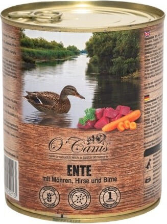 O'Canis Wet Food Dogs in Cans with Duck Gluten-Free 800gr