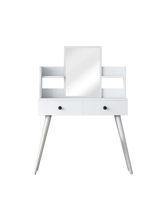 Schminktisch Schlafzimmer 111,8x97,8 cm Weiß