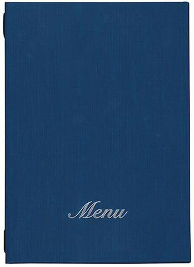 Next Menu Holder in Blue Colour 23x32 cm Fabric