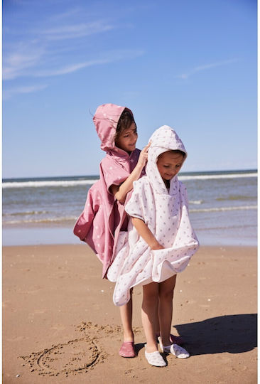 Fresk Kinder Strandponcho Beige 59 x 59cm.
