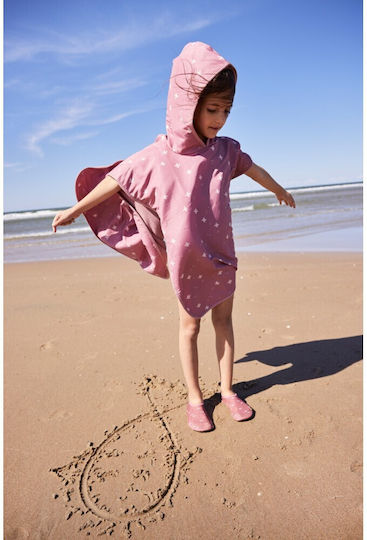 Fresk Kinder Strandponcho Beige 59 x 59cm.