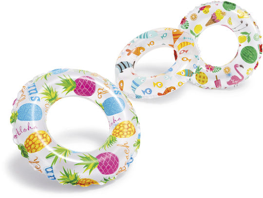 Intex Lively Print Παιδικό Σωσίβιο Κουλούρα Φλαμίνγκο (Διάφορα Σχέδια)