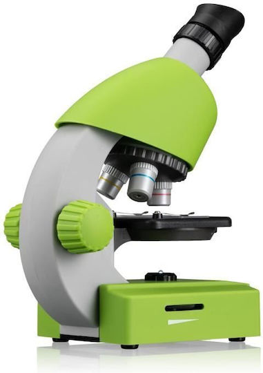 Bresser Junior Органичен Микроскоп Зелен 40-640x