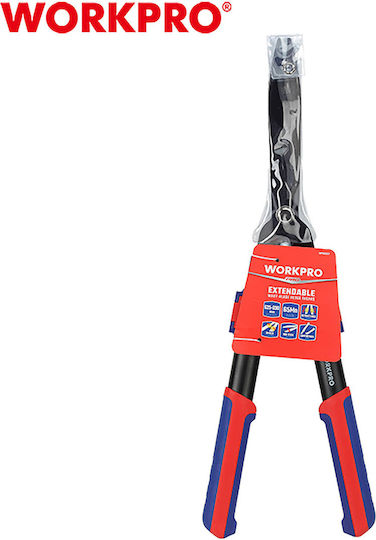 Foarfecă pentru Iarbă Workpro cu Lamă Ondulată Telescopică 630-840mm Wp332017