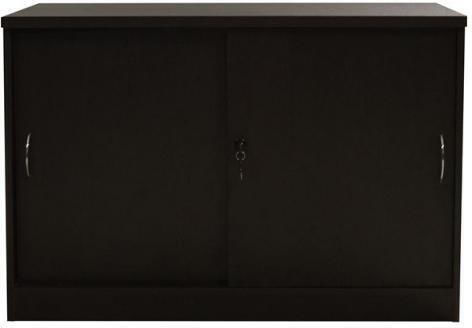 Büroaufbewahrungsschrank Aus Holz Mit Schloss Wenge 100x45x69cm