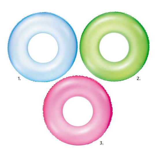 Bestway Neon Ring Παιδικό Σωσίβιο Κουλούρα με Διάμετρο 91εκ. από 10 Ετών
