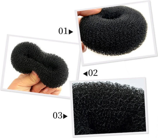 Donut Bun Black