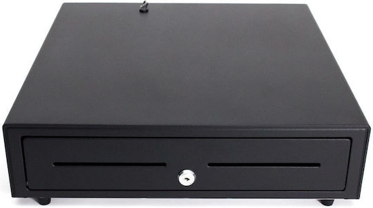 ICS 4141 RJ 6V Касово чекмедже με 8 Θήκες Κερμάτων και 4 Θήκες Χαρτονομισμάτων 41x41.5x10см