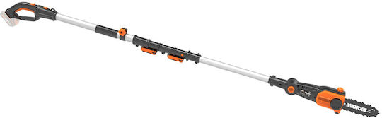 Worx WG349E.9 Τηλεσκοπικό Κονταροπρίονο Μπαταρίας 20V Solo Συνολικού Μήκους 360cm και Λάμα 20cm