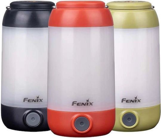 Fenix CL26R Фенер LED Акумулаторна За Къмпинг с Фенерче Зелен 400 Лумени