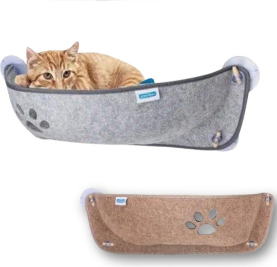 Pat colorat pentru pisici de fereastră 20x65x23cm Nobleza 381829 Nobleza