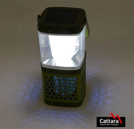 Cattara Led Solar Lantern for Camping with Flashlight with Insect Trap USB Solar Panel
