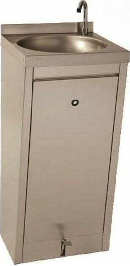 XDome Commercial Hand Washbasin with Pedal XDLMC400GPM