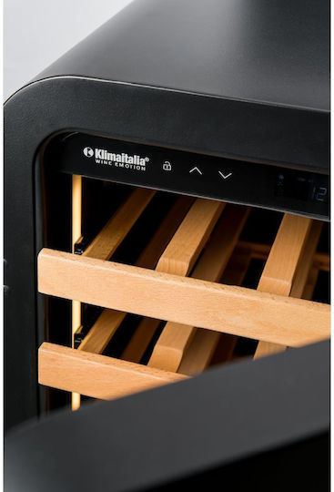 Klimaitalia Gewerblicher Weinkühlschrank 126Es L540 x B55 x H83cm