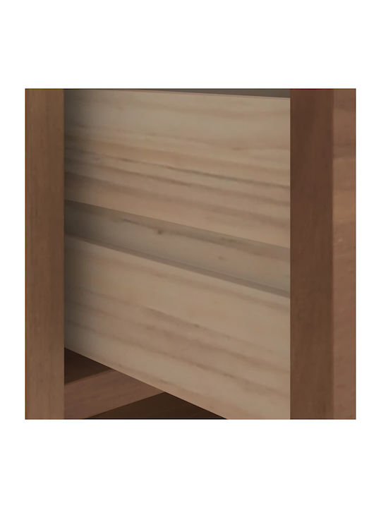 Sandens Entry Furniture with Shoe Rack & Bench Pine 87x40x50cm