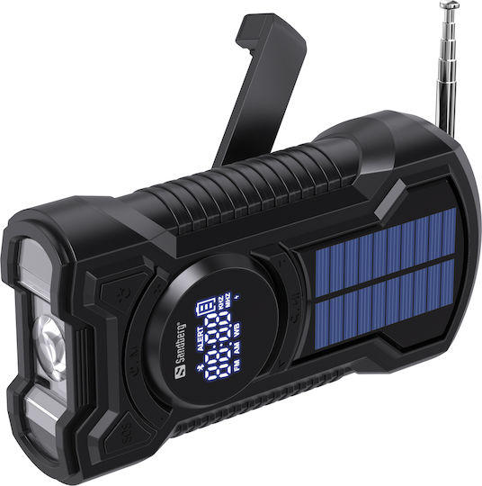Sandberg Survivor Solar Lantern for Camping with Flashlight Radio & Powerbank
