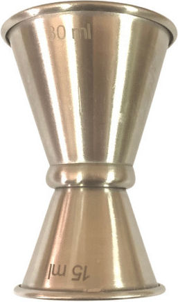 GTSA Διπλή Μεζούρα Ποτών Inox