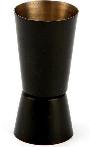 Skamagas Διπλή Μεζούρα Ποτών με Χωρητικότητα 30/60ml Black