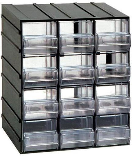 ArtPlast Συρταριέρα Εργαλείων Plastic 12 Compartments W19xD14.2xH22.8cm Hobby 12