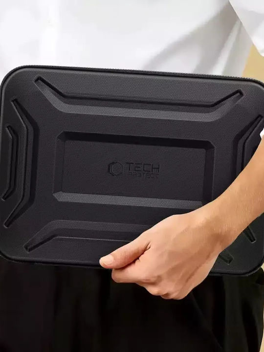 Tech Protect Kevlar Pro Weatherproof Medium Sleeve Universal Macbook 15-16 Notebooks 15-16 Tablets 15/16 Black