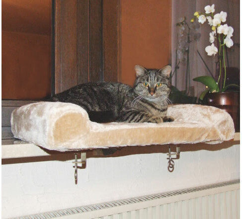 Kerbl Легло Котка Бежов 56x36x34см
