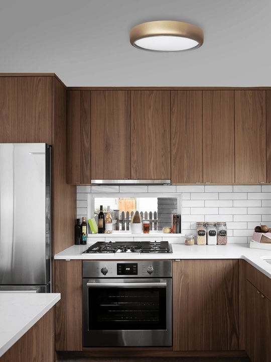 Eko Light Στρογγυλό Εξωτερικό LED Panel 36W με Ρυθμιζόμενο Λευκό Φως