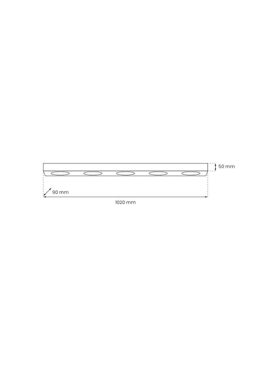 Eko Light Draußen LED Panel 12W