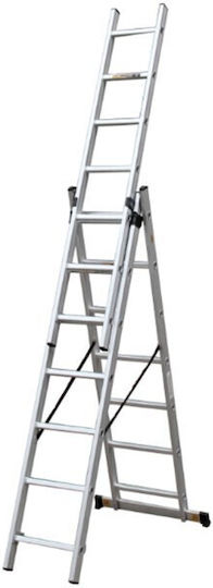 Prostep Τριπλή Σκάλα Αλουμινίου 3x7