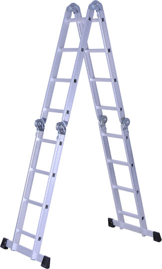 Prostep Aluminum Multipurpose Ladder 4x4 Prostep