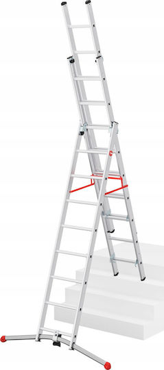 Hailo Doppelter Kombinationsleiter Aluminium