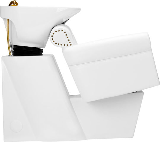 Gabbiano Berlin Gold White Hair Salon Sink