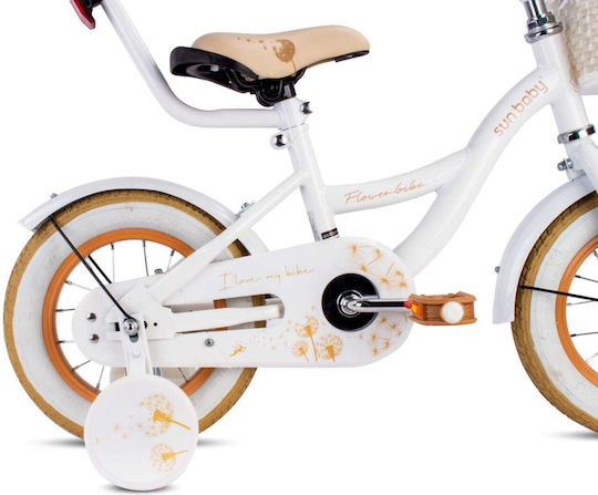Sun Baby 12" Kinder Fahrrad BMX Weiß