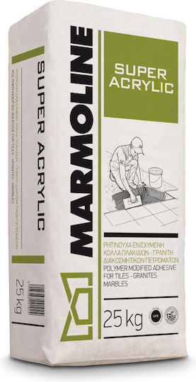Marmoline Value Super Acrylic Клей Плочки Бял 25кг