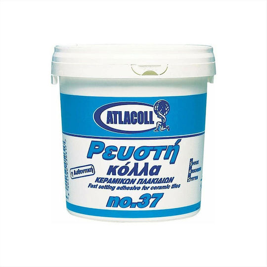 Atlacoll Νο 37 Κόλλα Πλακιδίων Λευκή 500gr