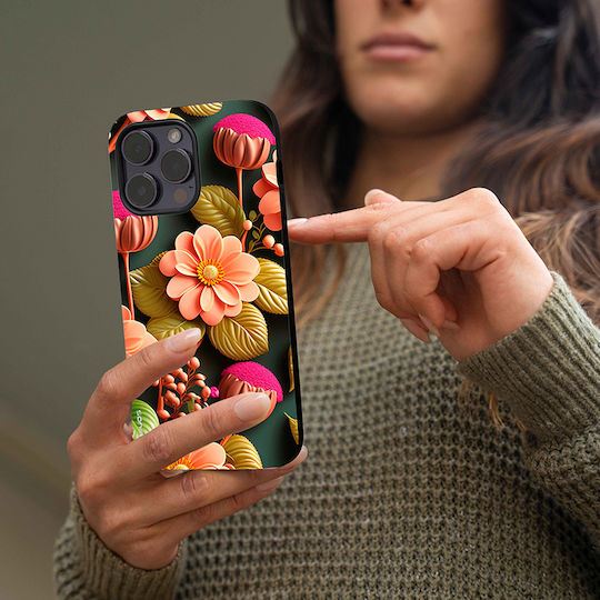 Калъф Sonique 3D Flower Series за Honor Magic6 Pro 5G Сьомга