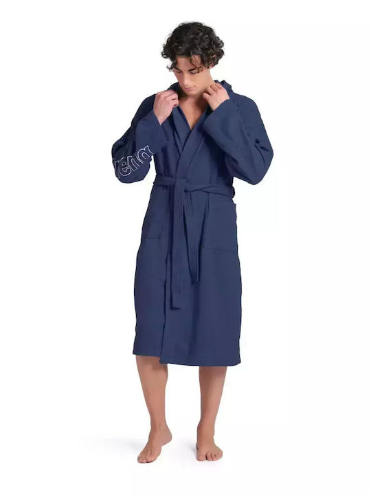 Arena Zeppelin Light Robe Μπουρνούζι 009019710 Μπλε Βαμβακερό