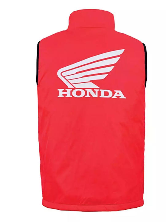 Honda Core Bodywarmer Bărbați Geacă 4 Sezoane Roșu Honda Core Bodywarmer Bărbați Geacă 4 Sezoane Roșu