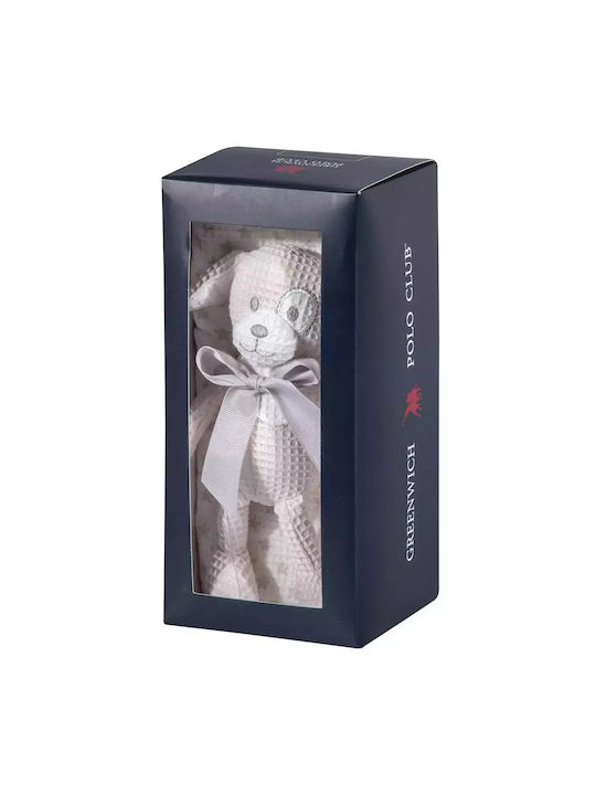 Greenwich Polo Club Blanket Nursery Swaddling Blankets Waffle Gray with Animal 75x100cm