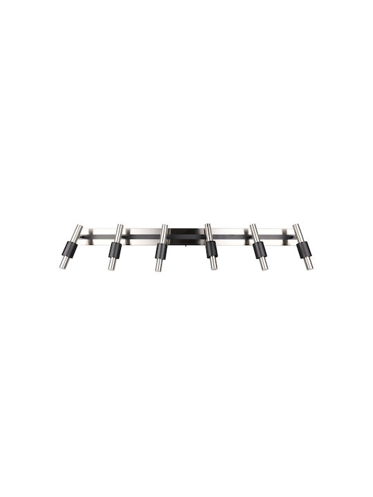 Trio Lighting Spot with 6 Lights in Silver Color