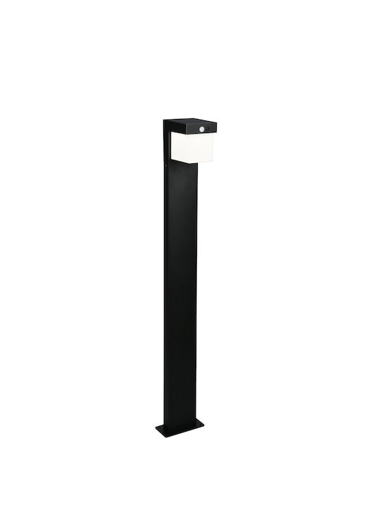 Trio Lighting Φωτιστικό Κολωνάκι Εξωτερικού Χώρου με Φυσικό Λευκό Φως Μαύρο
