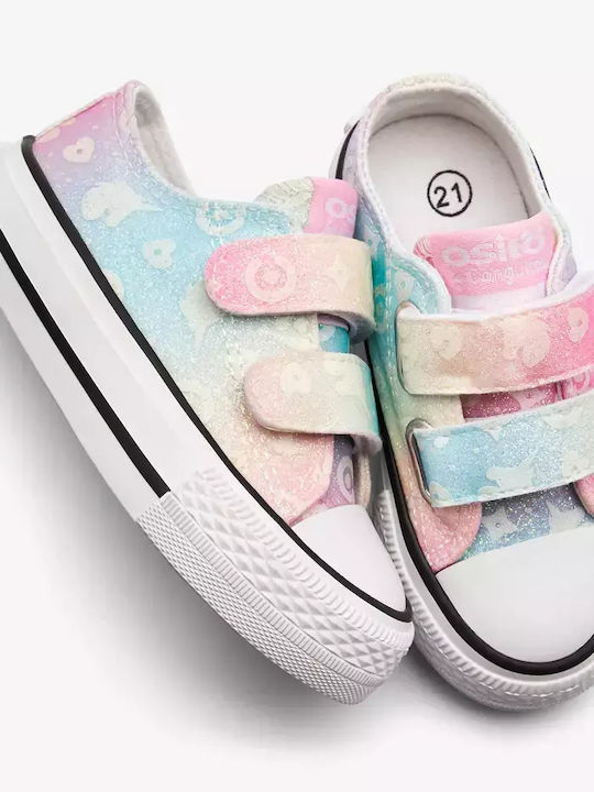 Παιδικά Sneakers με Σκρατς Πολύχρωμα