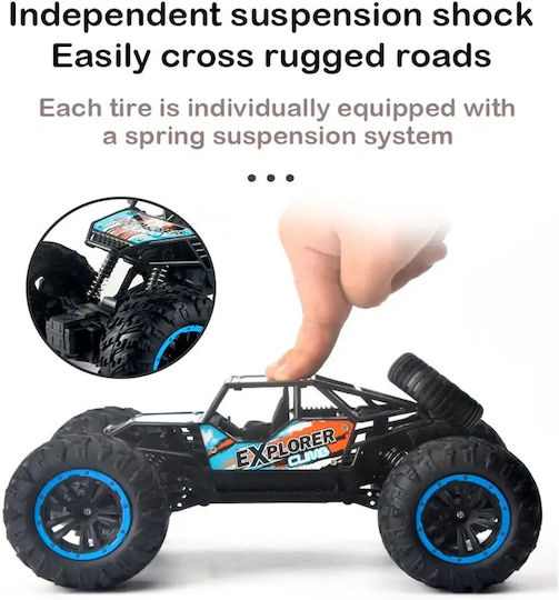 Jiahua Τηλεκατευθυνόμενο Αυτοκίνητο 4WD Μπλε