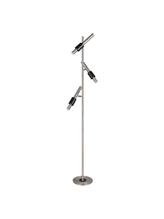 Trio Lighting Stehleuchte Silber