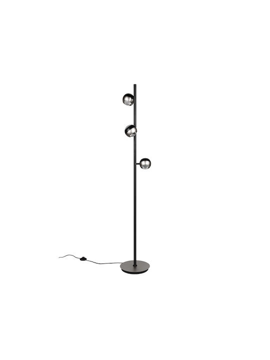 Trio Lighting Φωτιστικό Δαπέδου Ασημί