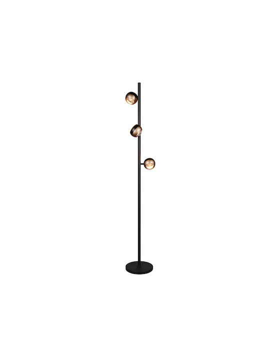 Trio Lighting LED Floor Lamp Black