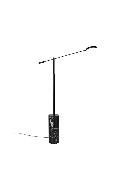 Trio Lighting LED Подова Лампа Черен