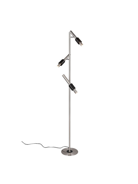 Trio Lighting Stehleuchte Silber