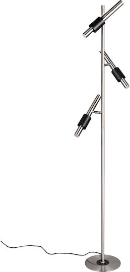 Trio Lighting Floor Lamp Silver